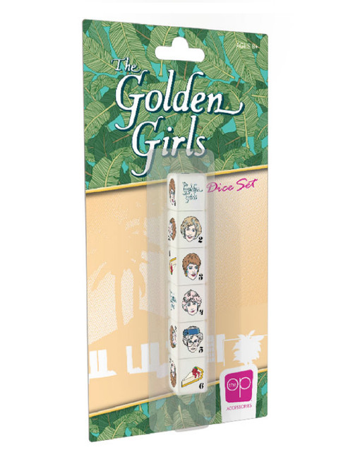 Golden Girls 6pc Dice Set  Golden Girls 6pc Dice Set
