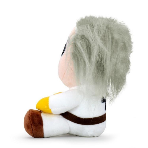 Side of Doc Brown Plush from Back to the Future