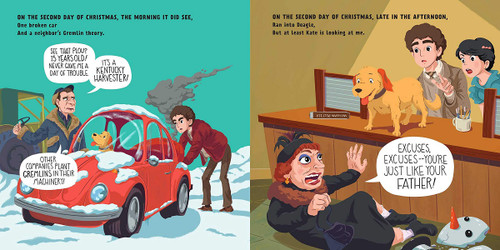 Gremlins book Gizmo's 12 Days of Christmas Gremlins book Gizmo's 12 Days of Christmas