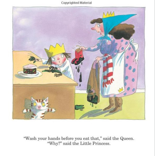 I Don't Want to Wash My Hands Illustrated Book