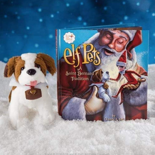 Elf on the Shelf, Elf Pets: A Saint Bernard Tradition Elf on the Shelf, Elf Pets: A Saint Bernard Tradition