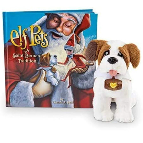 Elf on the Shelf, Elf Pets: A Saint Bernard Tradition Elf on the Shelf, Elf Pets: A Saint Bernard Tradition