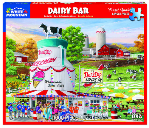 Dairy Bar 1000pc Puzzle 