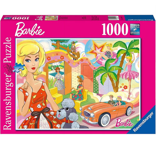Vintage Barbie 1000pc Ravensburger puzzle