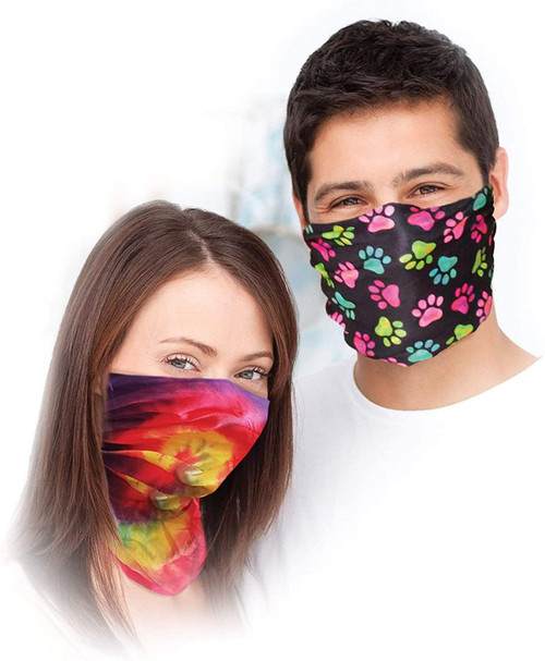 Wear it as a face and neck wrap