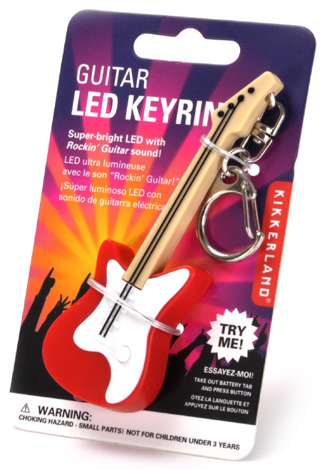 Guitar LED Keyring Guitar LED Keyring