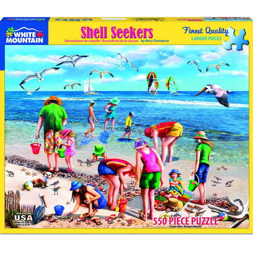 White Mountain Shell Seekers Thumbnail White Mountain Shell Seekers Thumbnail