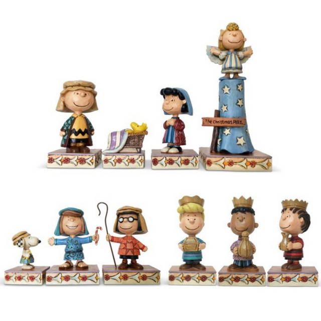 Peanuts Charlie Brown Nativity Set RetroFestive.ca