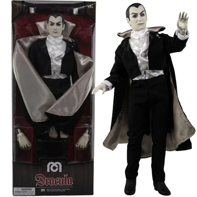 Figurine Mego Dracula 1974 - 8 Pouces - Mains Phosphorescentes - Hong Kong - Collection