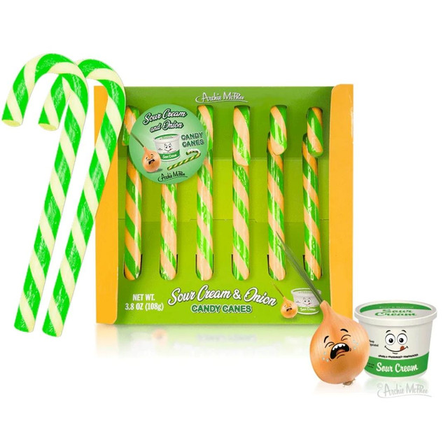 Pickle Candy Canes Unique Flavours Canada RetroFestive.ca
