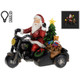 Motorcycle Santa