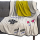 Nintendo Game Boy Fleece Throw Blanket On Chair View 