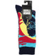 Godzilla and Kong Character Crew Socks by Bioworld Packaged View 