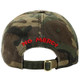 Cobra Kai Dojo Logo Camo Baseball Cap Back View 