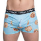 Christmas Milk and Cookies Underwear Boxer Shorts by Faux Real