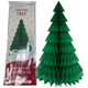 Honeycomb Tissue Paper Christmas Tree Duo View