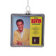  Elvis Album Cover - From Elvis in Memphis Glass Ornament  - Back View