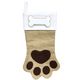 Dog Paw Brown Stocking