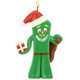 Gumby Santa Ornament 