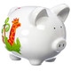 Jungle Animals Design Small Personalized Piggy Bank