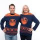 Edmonton Oilers His and Hers Ugly Sweaters