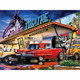 Starlite Drive-In 550pc Puzzle by MasterPieces Completed View