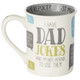 King of Dad Jokes Mug Back View