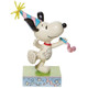 Snoopy and Woodstock's Birthday  Figure by Jim Shore Front View 