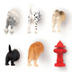 Set of 6 Dog Butt Magnets