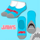 JAWS No Show Socks for Women by Cool Socks