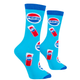 Pepsi Cans Crew Socks for Women by Cool Socks