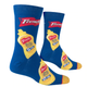 French's Mustard Socks by Cool Socks Men's - side view