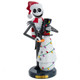 Nightmare Before Christmas Santa Jack with Snowman Nutcracker Front View
