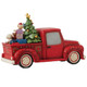 Rudolph The Red Nosed Reindeer in Pickup Truck Figure by Jim Shore Back Side View