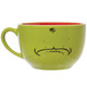 Grinch Face Latte Mug Back View