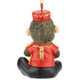 Cymbals Monkey Ornament Back View