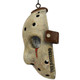 Friday The 13th Jason's Hockey Mask Halloween Ornament Left Side View 