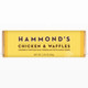 Hammond's Chicken and Waffles Chocolate Bar
