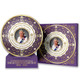 Queen Elizabeth II Commemorative Appetizer Plate in Gift Box