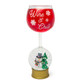 Snow Globe Wine Glass