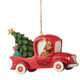 Grinch in Red Truck Ornament By Jim Shore