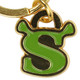 Shrek and Fiona Matching Keychain Set - Charm detail