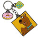 Scooby Doo with Snack Enamel Charm Keychain