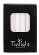 Twilight 4" Mini Candles - 12 Pack - White