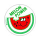 Melon Power - Watermelon Scent Retro Scratch 'n Sniff Stinky Stickers