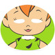 Flintstones Pebbles Rasberry Cosmetic Coconut Sheet Mask - OOP
