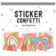 Rainbow Sticker Confetti