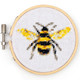 Mini Cross Stitch Embroidery Kit - Bee