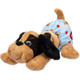 Pound Puppies Newborn in Colour Diaper - Brown & Black