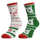 Rudolph 2-Pair Pack Boxed Crew Socks